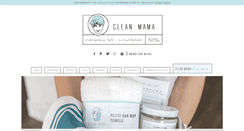 Desktop Screenshot of cleanmama.net